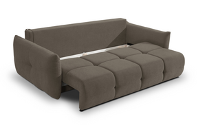 Divano letto in tessuto cinigliato Lisbona 245x110/144 cm