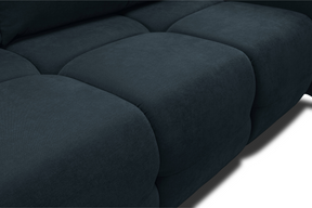 Divano letto in tessuto cinigliato Lisbona 245x110/144 cm