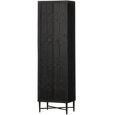 Credenza 2 ante in legno di pino nero Bequest 210x60 cm