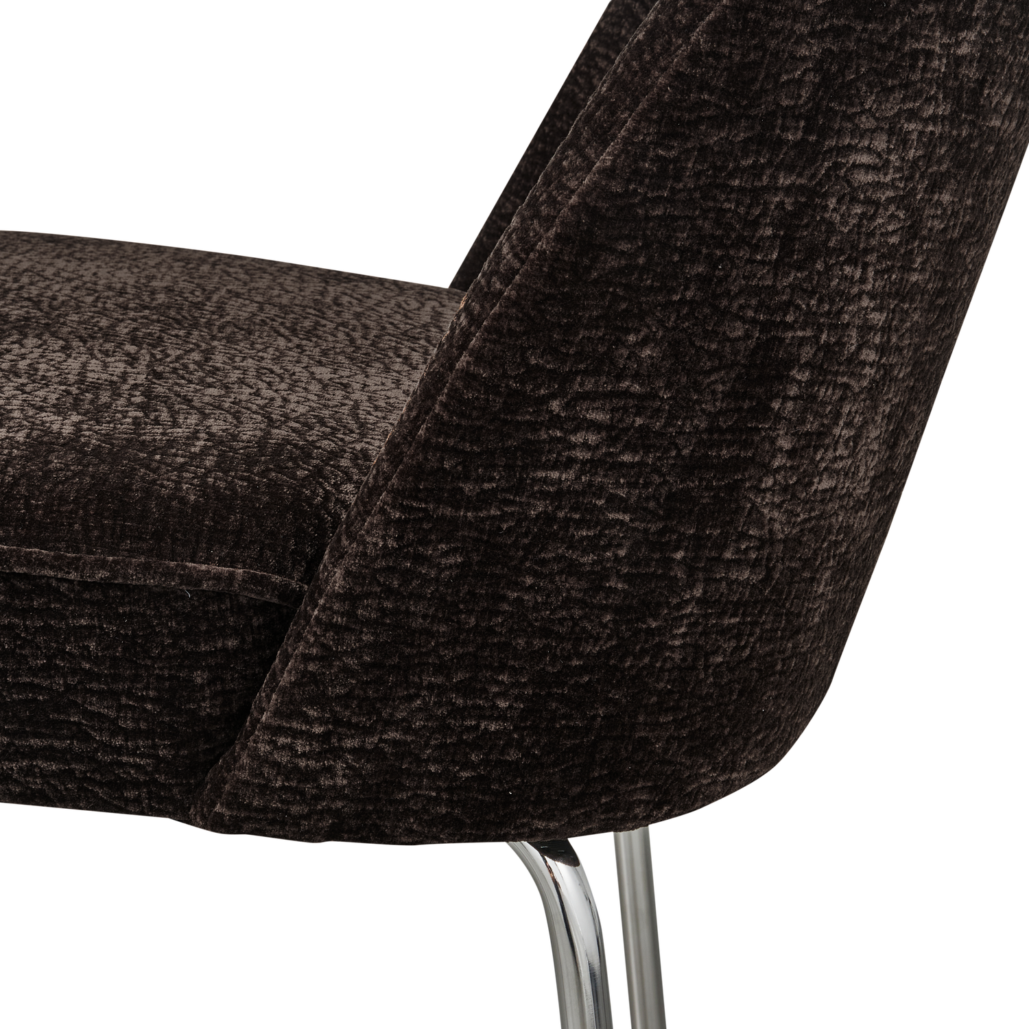 Set di 2 sedie in ciniglia Nadir 50x83 cm