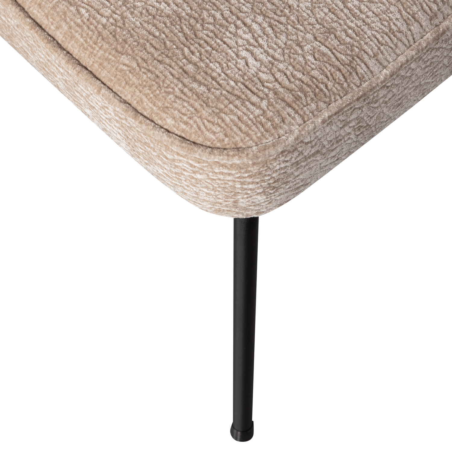 Set di 2 sedie in ciniglia Nadir 50x83 cm