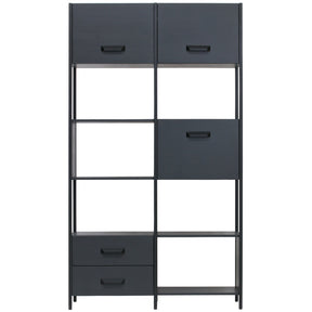 Armadio in acciaio nero opaco Legacy 220x123 cm