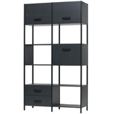 Armadio in acciaio nero opaco Legacy 220x123 cm