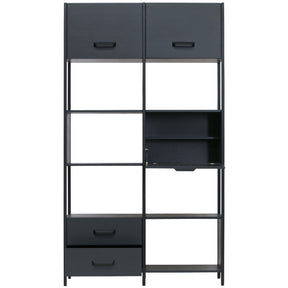 Armadio in acciaio nero opaco Legacy 220x123 cm