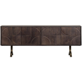 Credenza un cassetto in legno di mango Draw 70x180 cm