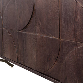 Credenza un cassetto in legno di mango Draw 70x180 cm