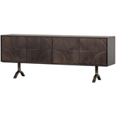Credenza un cassetto in legno di mango Draw 70x180 cm