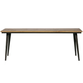Tavolo da pranzo in legno di olmo Guild 77x220 cm