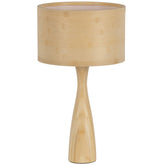 Lampada da tavolo in bambù Lunar 55x32 cm