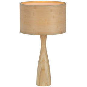 Lampada da tavolo in bambù Lunar 55x32 cm