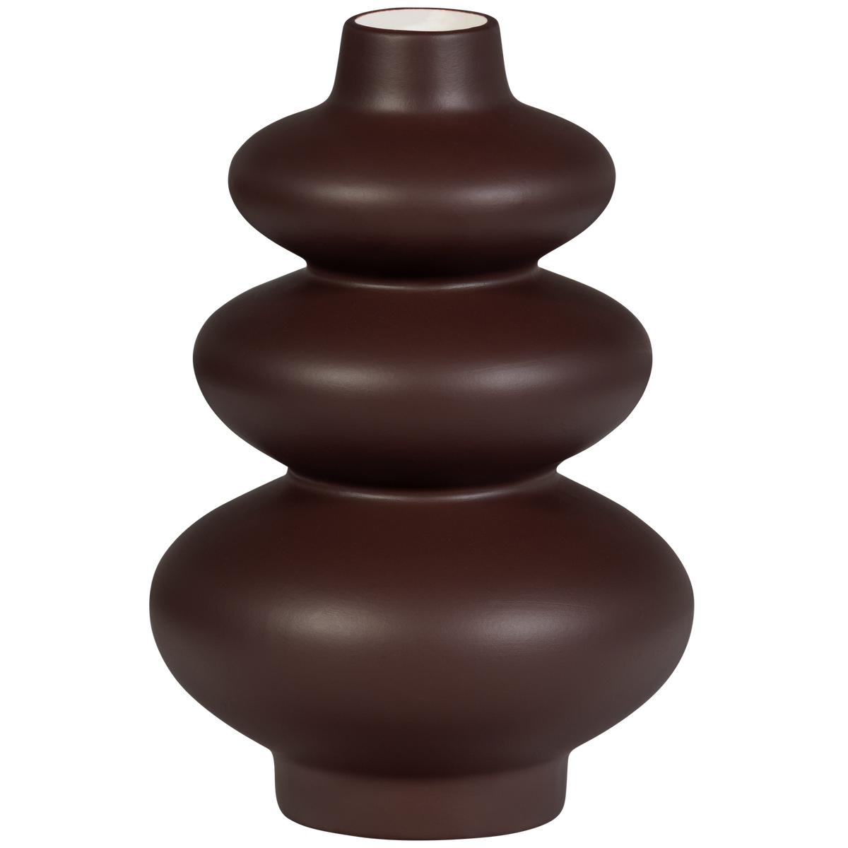 Vaso in ceramica opaco Merlot 29x20 cm