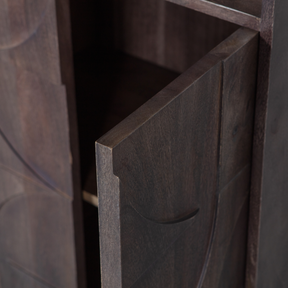 Credenza 4 ante in legno di mango Draw 200x60 cm