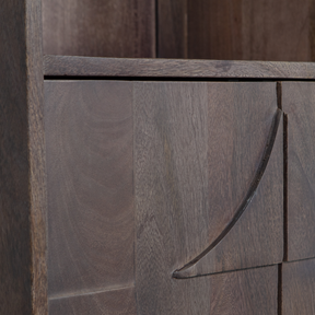 Credenza 4 ante in legno di mango Draw 200x60 cm