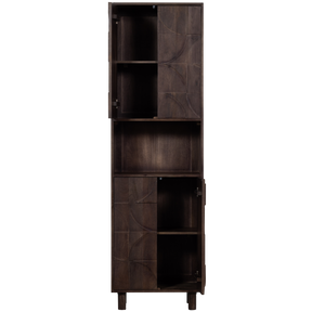 Credenza 4 ante in legno di mango Draw 200x60 cm