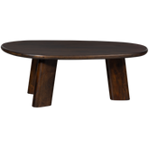 Tavolino tondo in legno di mango Roundly 40x110 cm