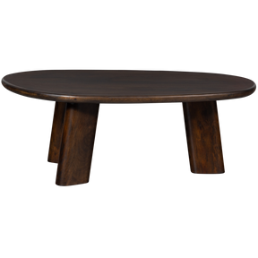 Tavolino tondo in legno di mango Roundly 40x110 cm