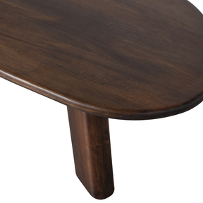 Tavolino tondo in legno di mango Roundly 40x110 cm
