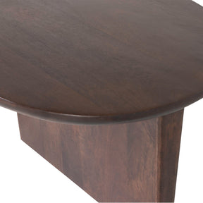 Tavolino in legno di mango marrone Seam 110x40 cm