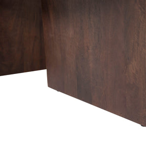 Tavolino in legno di mango marrone Seam 110x40 cm