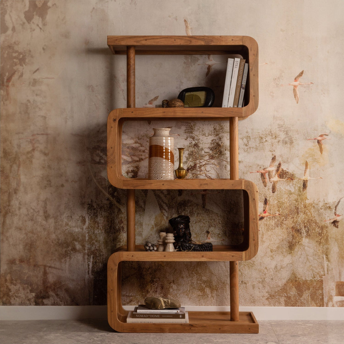 Armadio a giorno rovere Rattle 82x160 cm