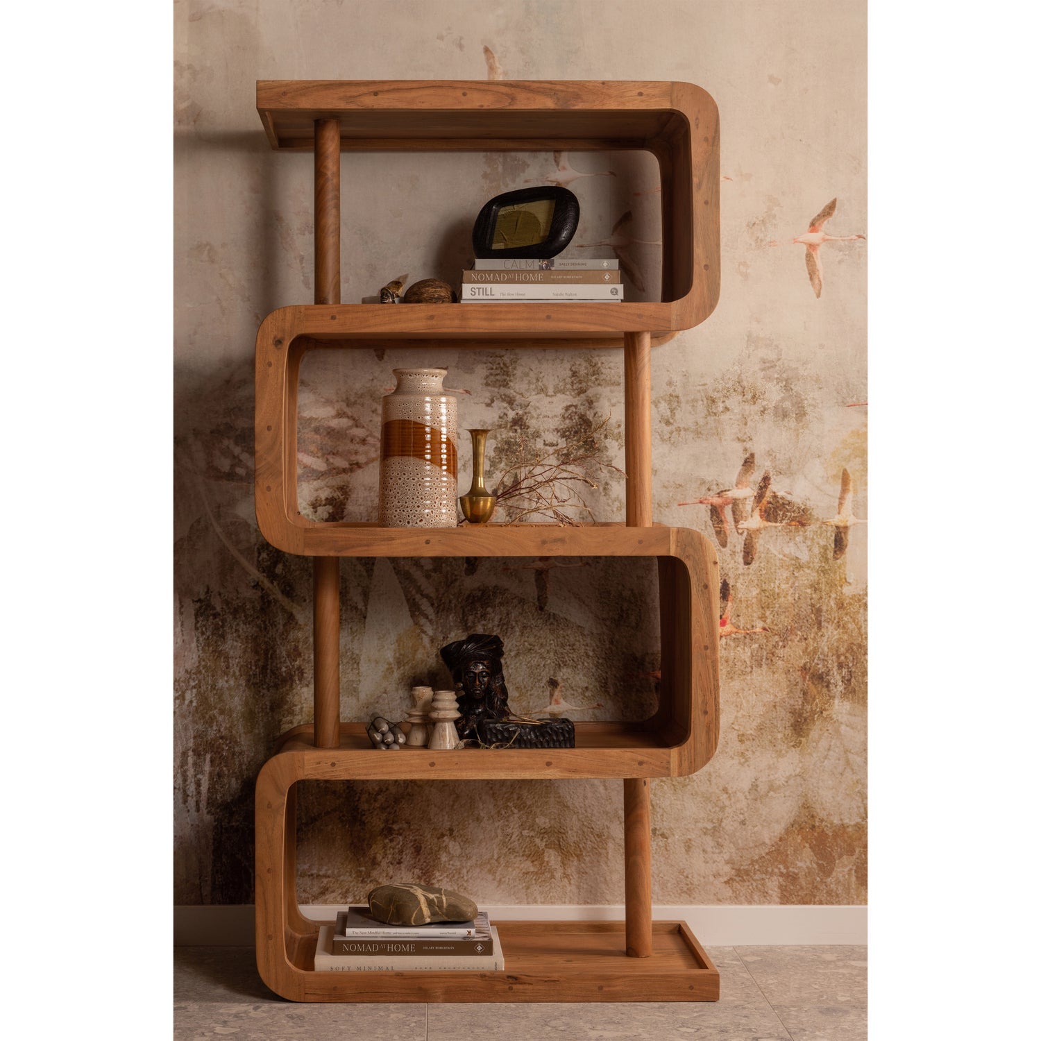 Armadio a giorno rovere Rattle 82x160 cm