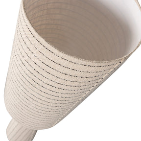 Lampada da terra in tessuto bouclé beige Loft 130x30 cm