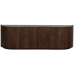 Credenza 4 ante in legno di mango Sense 50x160 cm