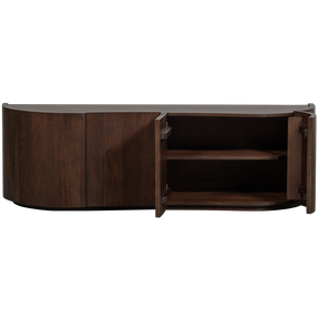 Credenza 4 ante in legno di mango Sense 50x160 cm