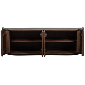 Credenza 4 ante in legno di mango Sense 50x160 cm