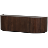 Madia 4 ante in legno di mango Sense 50x160 cm