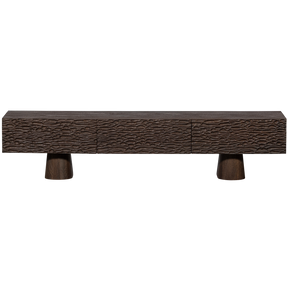 Mobile TV in legno di mango Crumble 40x180 cm