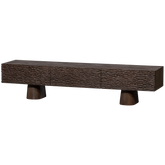 Mobile TV in legno di mango Crumble 40x180 cm