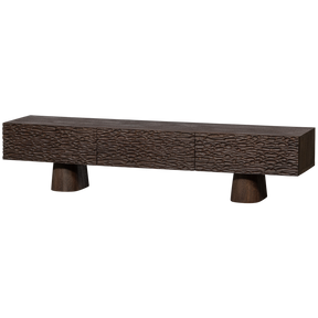 Mobile TV in legno di mango Crumble 40x180 cm