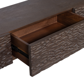 Mobile TV in legno di mango Crumble 40x180 cm