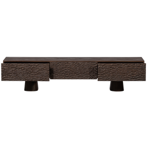 Mobile TV in legno di mango Crumble 40x180 cm