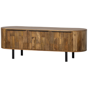 Mobile TV in legno di mango Effortless 50x147 cm