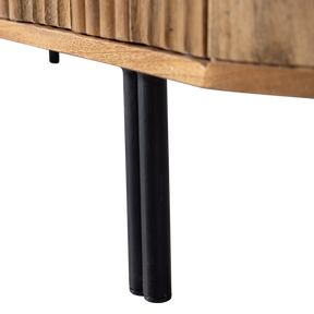 Mobile TV in legno di mango Effortless 50x147 cm
