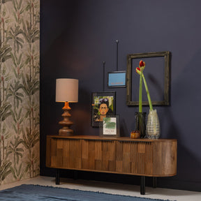 Mobile TV in legno di mango Effortless 50x147 cm