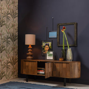 Mobile TV in legno di mango Effortless 50x147 cm