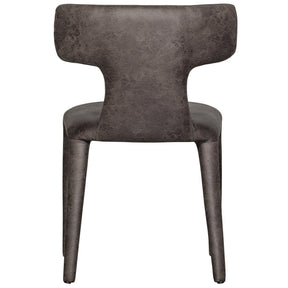 Set di 2 sedie da pranzo in similpelle Permit 52x78 cm