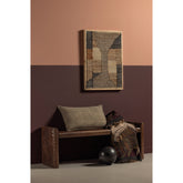 Panca in legno di mango marrone Sery 120x40 cm