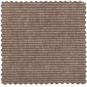 Poltrona in tessuto a coste con braccioli Statement 72x77 cm