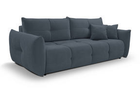Divano letto in tessuto cinigliato Lisbona 245x110/144 cm