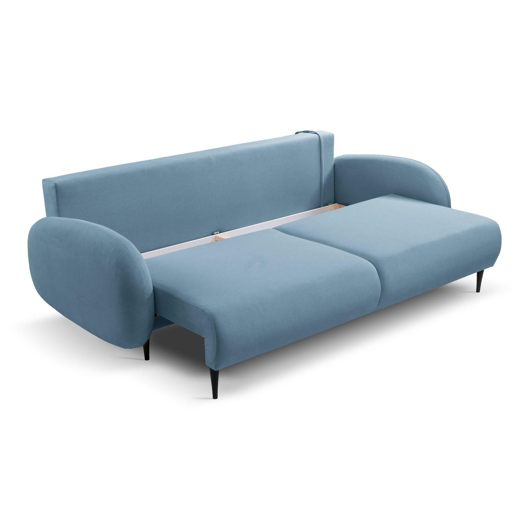 Divano letto in tessuto cinigliato Praga 232x109 cm
