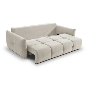 Divano letto in tessuto cinigliato Lisbona 245x110/144 cm