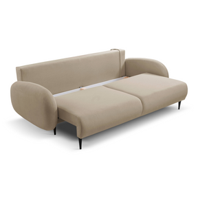 Divano letto in tessuto cinigliato Praga 232x109 cm