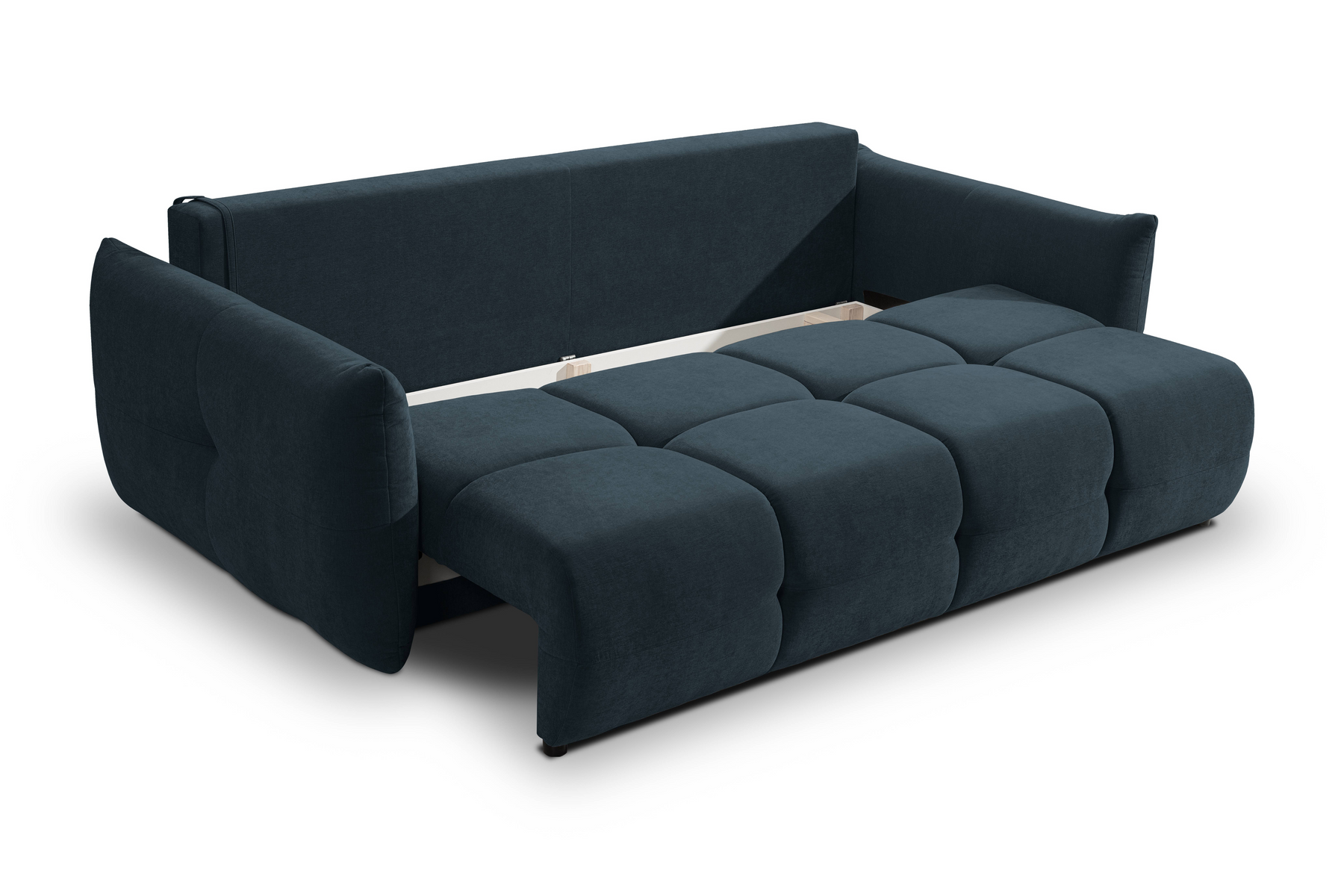 Divano letto in tessuto cinigliato Lisbona 245x110/144 cm