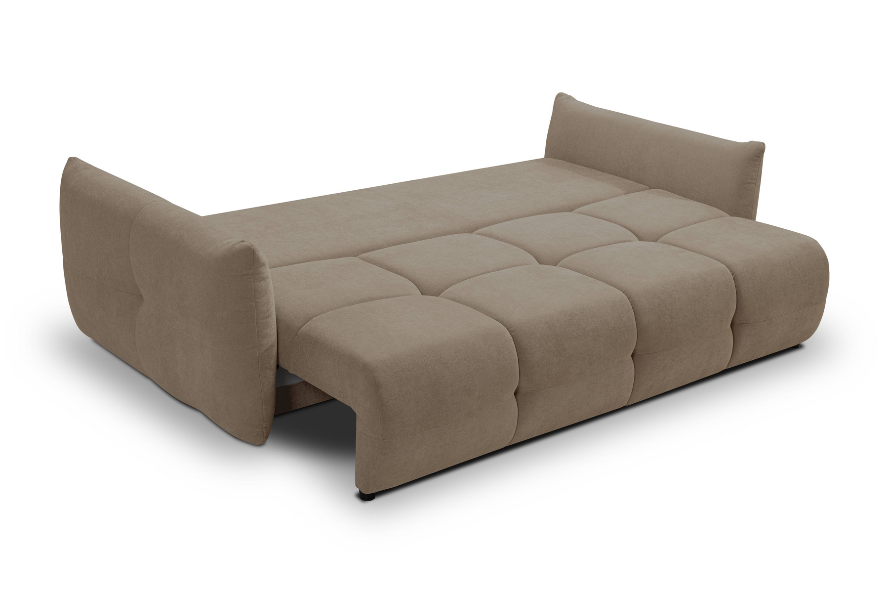 Divano letto in tessuto cinigliato Lisbona 245x110/144 cm