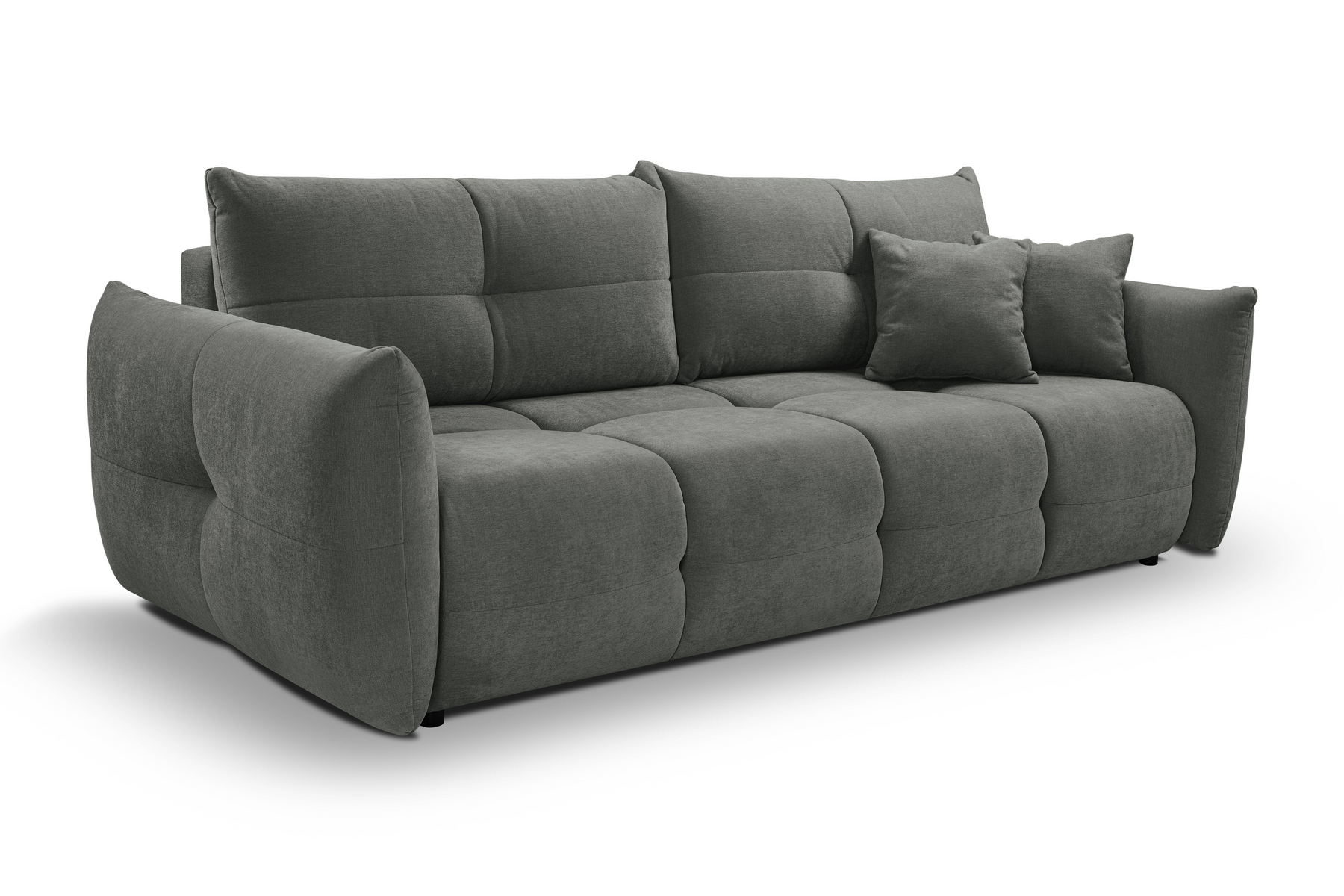 Divano letto in tessuto cinigliato Lisbona 245x110/144 cm
