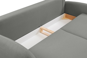 Divano letto in tessuto cinigliato Praga 232x109 cm